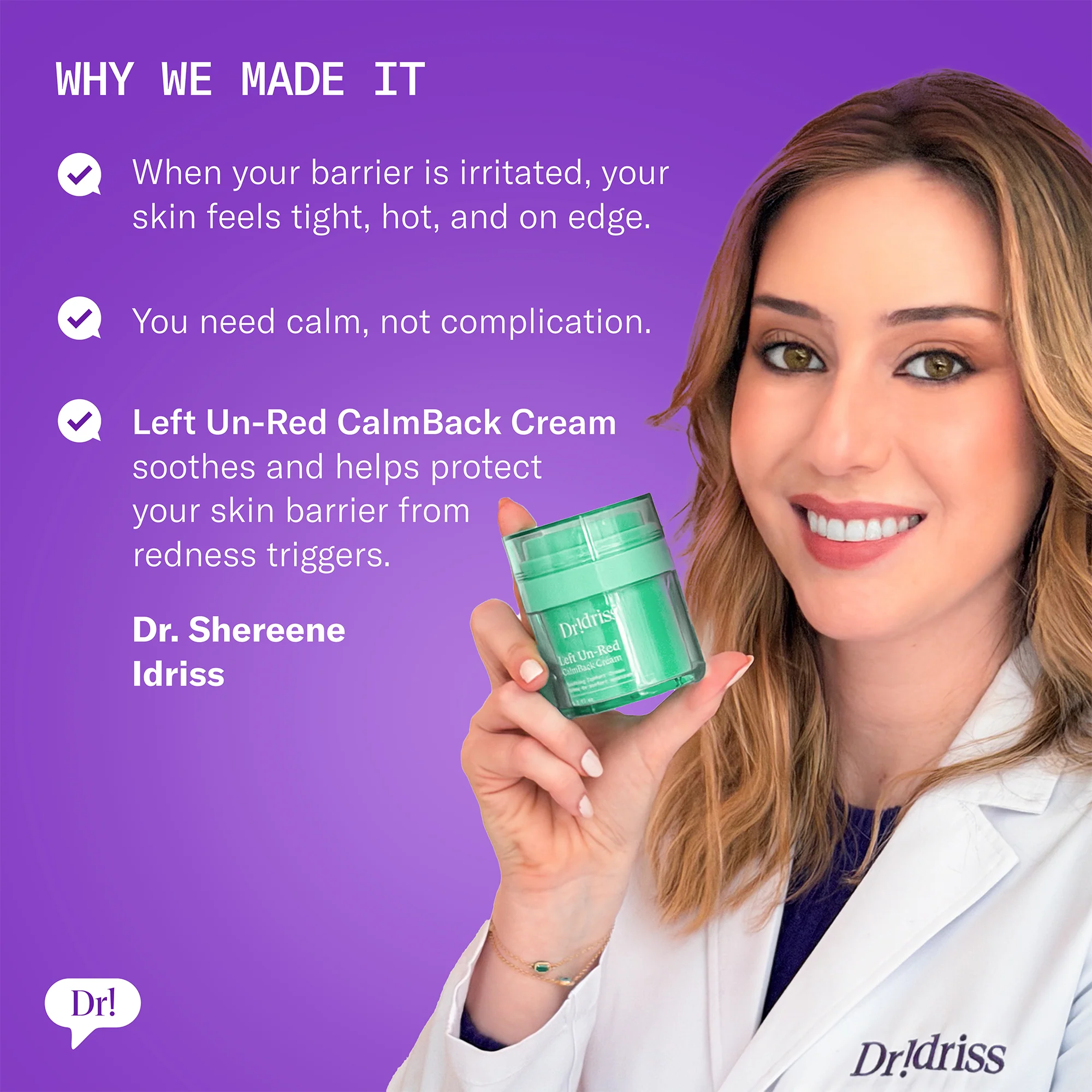 Left Un-Red CalmBack Cream - Image 5