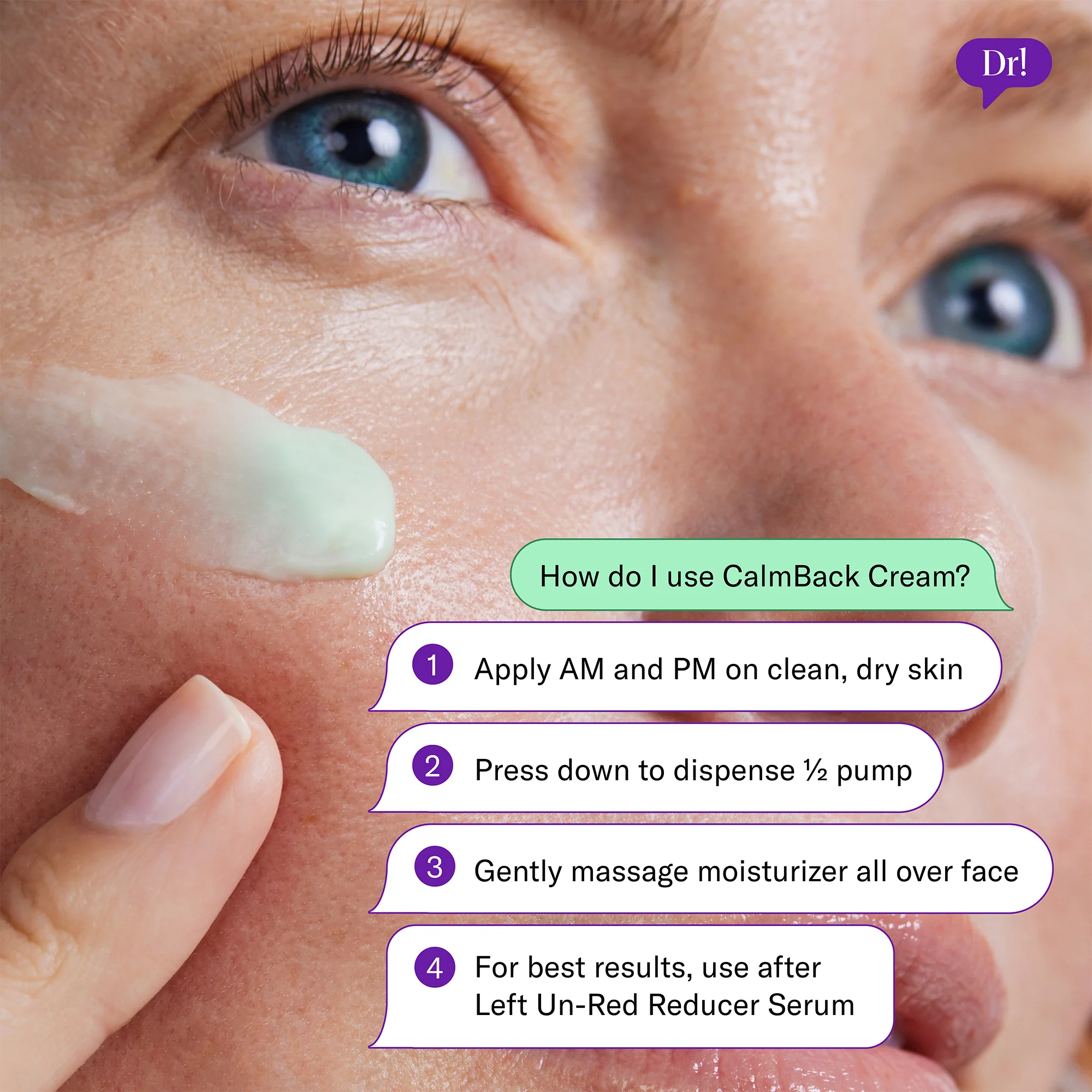 Left Un-Red CalmBack Cream - Image 8